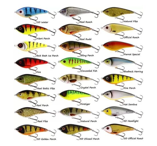 Džerks Westin Swim Glidebait 10cm 31g Low Floating 3D